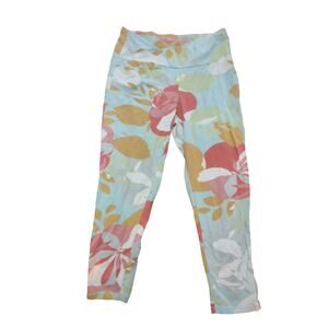 Fresh Produce Floral Leggings XS Casual Made in the USA